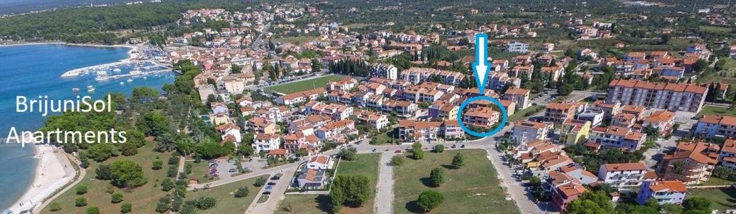 Brijunisol - 3 Apartments Top Position Near The Beautiful Beach Fažana Dış mekan fotoğraf